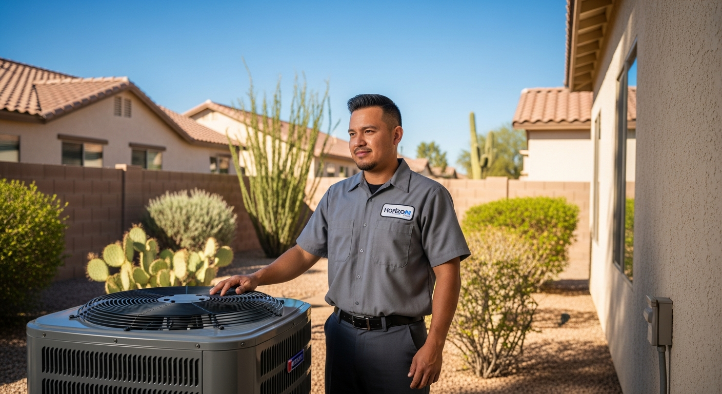 Horizon Air LLC provides expert AC heating and cooling services in Mohave County, boosting our local SEO visibility.